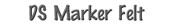 DS Marker Felt 