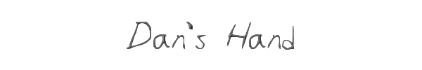 Dan's Hand 