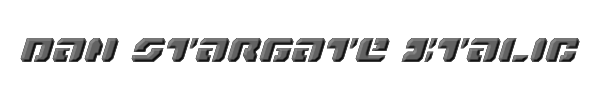 Dan Stargate Italic 