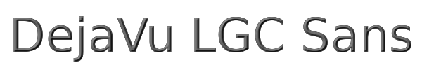 DejaVu LGC Sans 