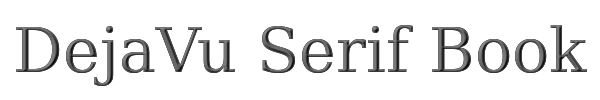 DejaVu Serif Book 