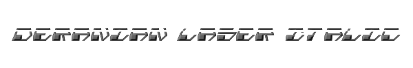Deranian Laser Italic 