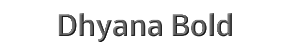 Dhyana Bold 