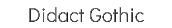 Didact Gothic 