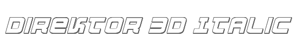 Direktor 3D Italic 