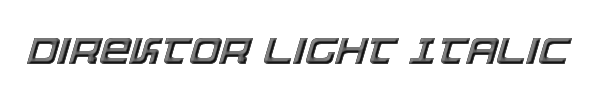 Direktor Light Italic 