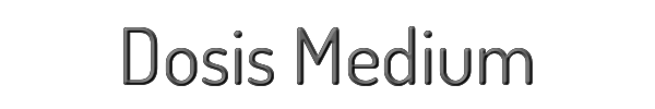 Dosis Medium 