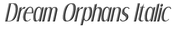 Dream Orphans Italic 