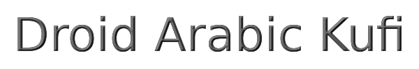Droid Arabic Kufi 