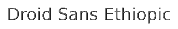 Droid Sans Ethiopic 