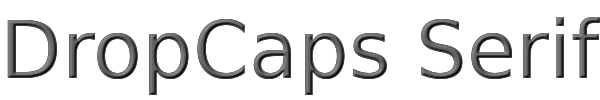 DropCaps Serif 