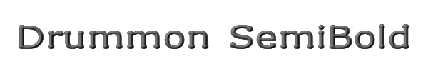 Drummon SemiBold 