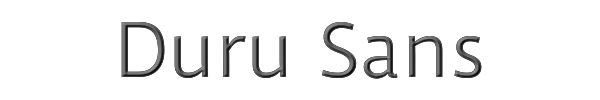 Duru Sans 