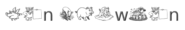 Ein Schwein 