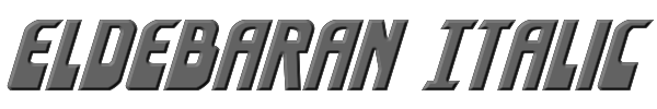Eldebaran Italic 