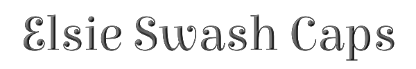 Elsie Swash Caps 