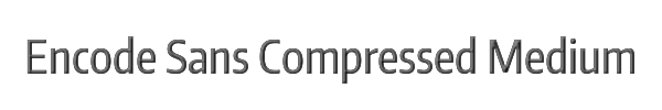 Encode Sans Compressed Medium 