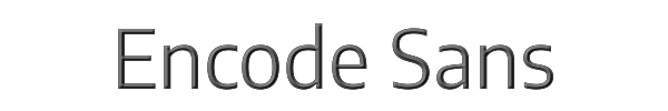 Encode Sans 