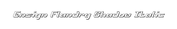 Ensign Flandry Shadow Italic 