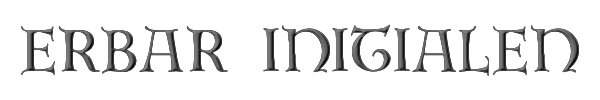 Erbar Initialen 