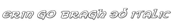 Erin Go Bragh 3D Italic 