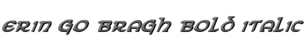 Erin Go Bragh Bold Italic 