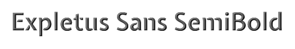 Expletus Sans SemiBold 