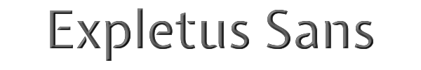 Expletus Sans 