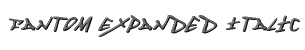 Fantom Expanded Italic 