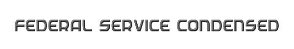 Federal Service Condensed 