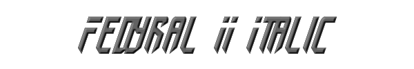 Fedyral II Italic 