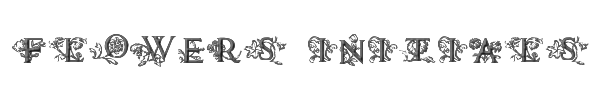 Flowers Initials 