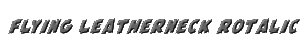Flying Leatherneck Rotalic 