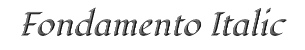 Fondamento Italic 