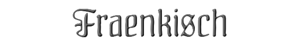 Fraenkisch 
