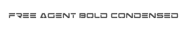 Free Agent Bold Condensed 