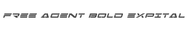 Free Agent Bold ExpItal 