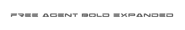 Free Agent Bold Expanded 
