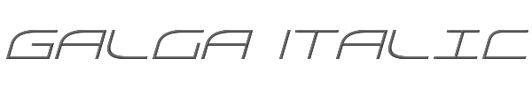 Galga Italic 