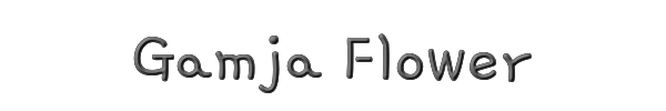 Gamja Flower 