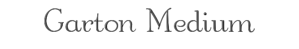 Garton Medium 