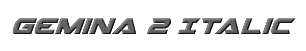 Gemina 2 Italic 