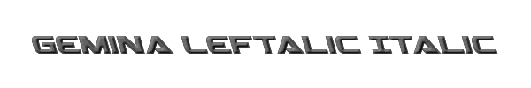 Gemina Leftalic Italic 