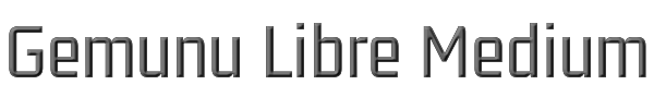 Gemunu Libre Medium 