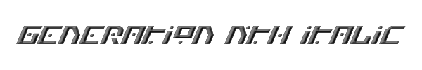 Generation Nth Italic 