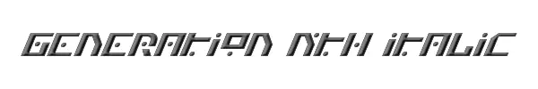 Generation Nth Italic 