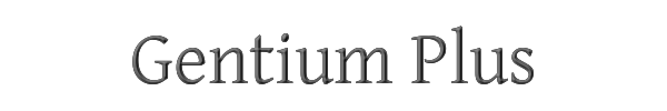 Gentium Plus 