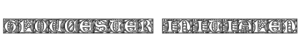 Gloucester Initialen 