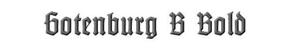 Gotenburg B Bold 
