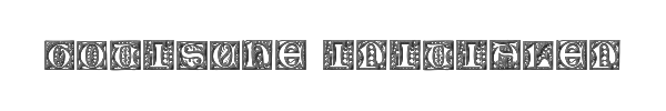 Gotische Initialen 
